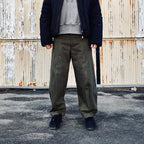 OVERDYE CURVE PANTS #D-GREEN [AY-1019]