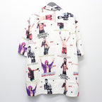 UFC | S/S HAWAIIAN SHIRT ( TYPE-1 ) #WHITE [UFC-WM-HI01]