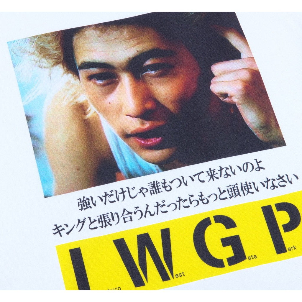 MLE×I.W.G.P. | PHOTO MESSAGE TEE 01 #WHITE [24MLE-IWGP-TE-01]