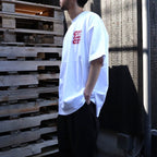 COTTON T-SHIRT_CCC DUB #WHITE [CCC-261T004]