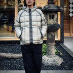 D.D. SHELL HOODED DOWN JACKET #936 FLINT GREY [21CMOW702A -26FWM]