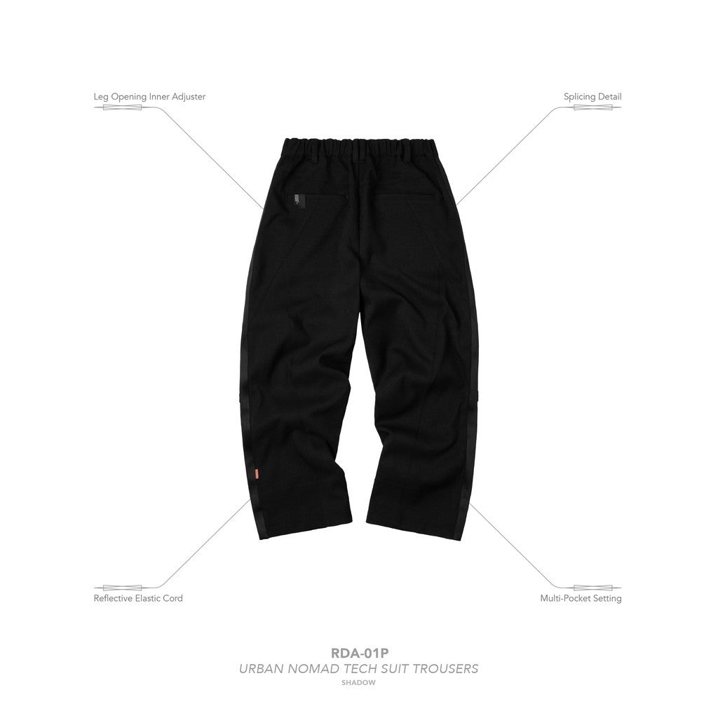 "RDA-01P" - 都會遊牧科技西裝褲 #SHADOW [GOOPI-25SS-FEB-02]