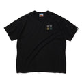 EMBROIDERED LOGO COTTON S/S T-SHIRT_CCCC #BLACK [CCC-251T0010]