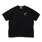 EMBROIDERED LOGO COTTON S/S T-SHIRT_CCCC #BLACK [CCC-251T0010]