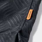 CHECKER PLATE HALF ZIP SHIRT #BLACK [SS24-S03]