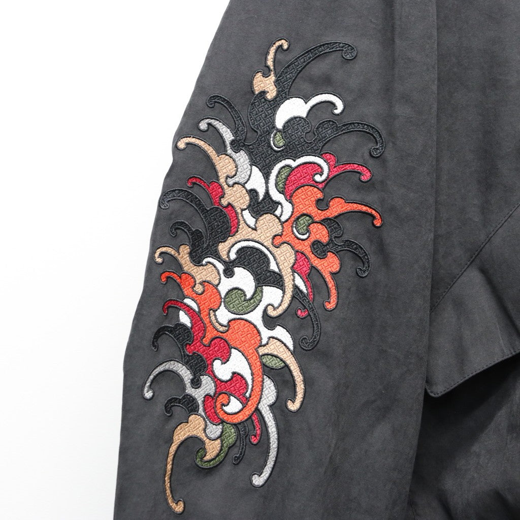 BRAIN DROPS MA-1 #Black [FW25-JK07] - cocorozashi 三重県四日市市の