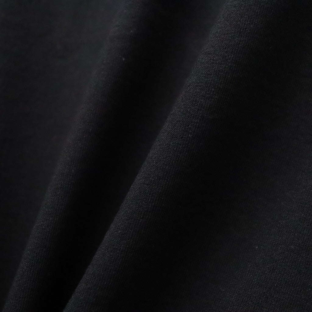 WASHED HEAVY WEIGHT CREW NECK T-SHIRT ( TYPE-7 ) #BLACK [26SS-WMT-WT08]