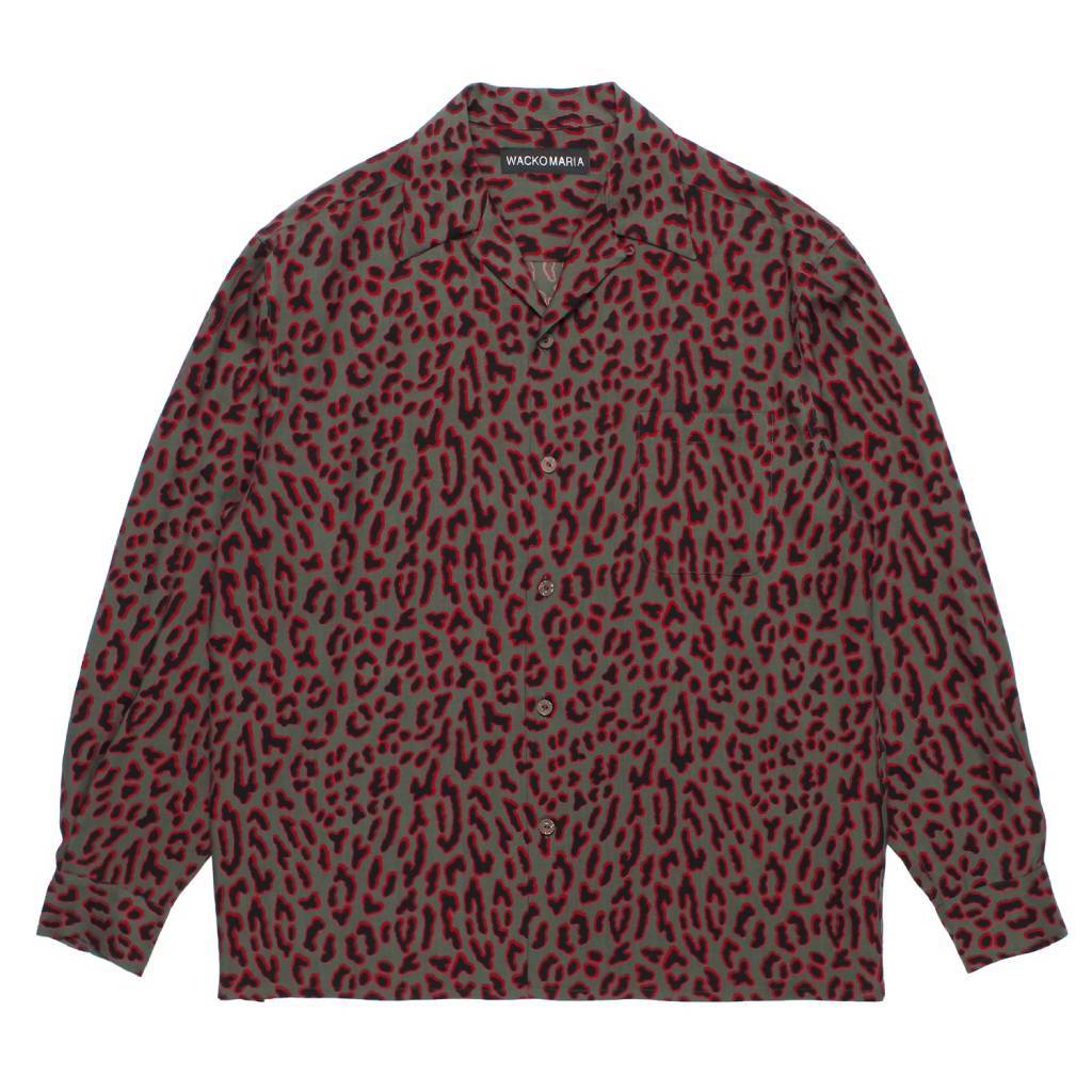 HAWAIIAN SHIRT L/S ( TYPE-1 ) #CHARCOAL [26FW-WMS-HI01]