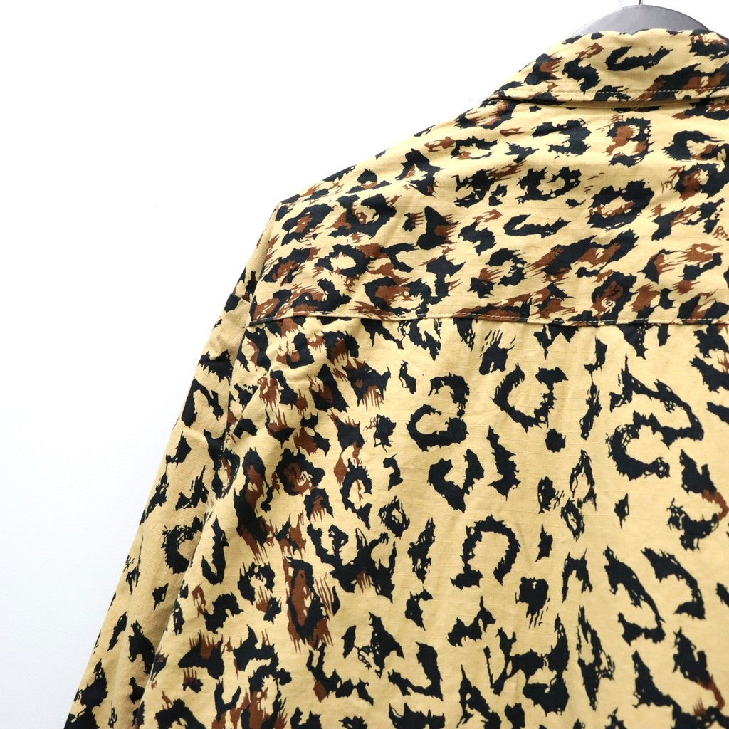 LEOPARD FATIGUE JACKET #BEIGE [26FWE-WMO-ML02]