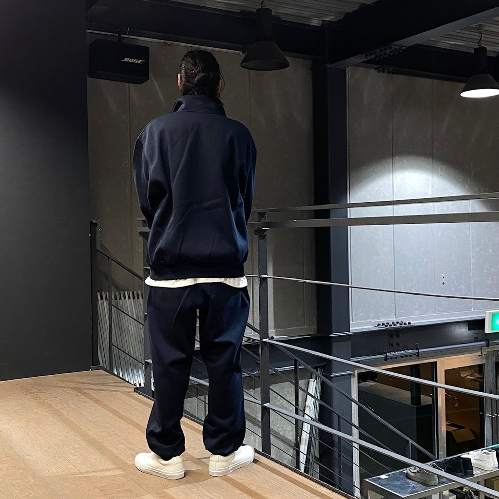 TECH SWEAT STAND ZIP-CARDIGAN #NAVY [BE-54024W]