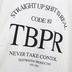 STRAIGHT UP S/S T-SHIRT #White [SS26-T04]