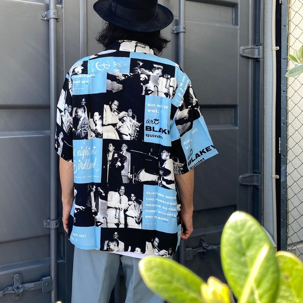 BLUE NOTE | HAWAIIAN SHIRT S/S -TYPE 3- #ONE [BLUENOTE-WM-HI03]