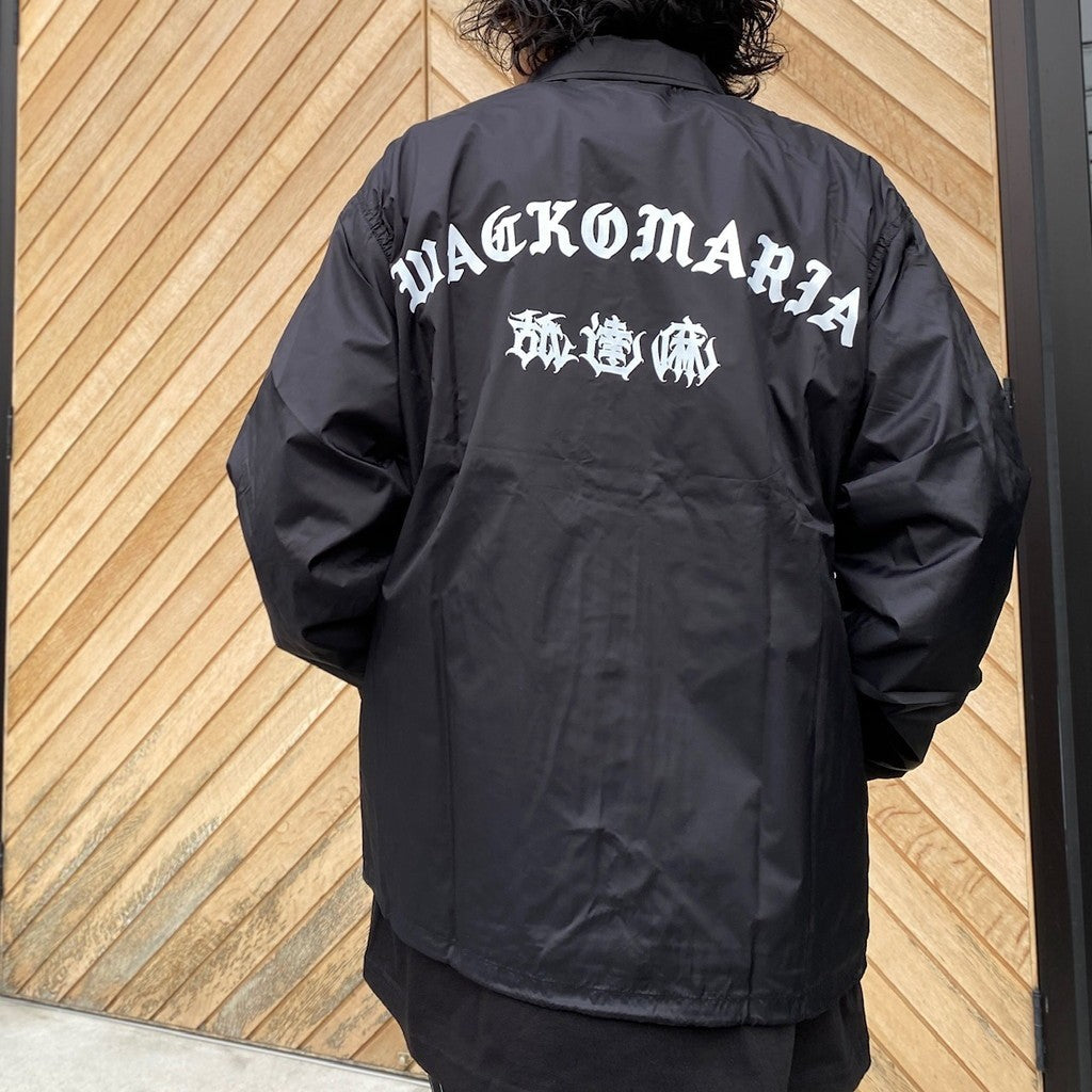 舐達麻 | HIGHTIMES | COACH JACKET #BLACK [NMD-HIGHTIMES-WM-BL01]