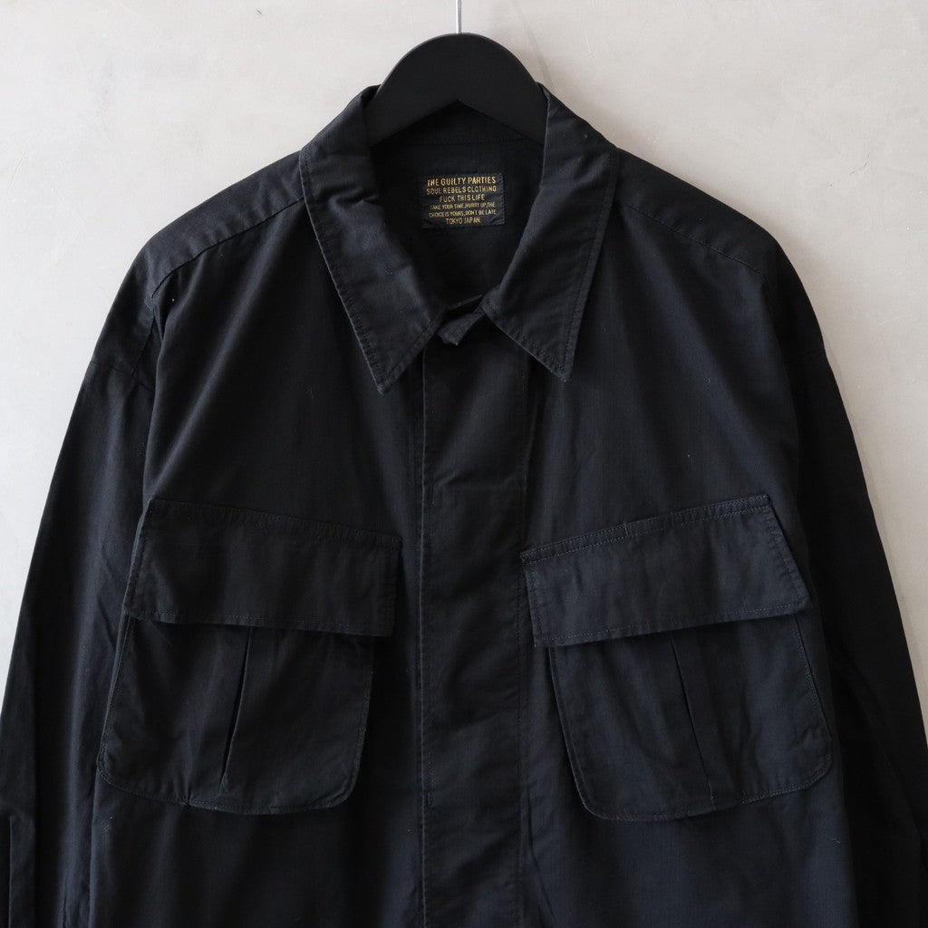 FATIGUE JACKET (TYPE-2) #BLACK [24FWE-WMO-ML03]