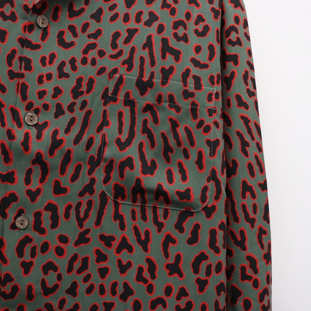 HAWAIIAN SHIRT L/S ( TYPE-1 ) #CHARCOAL [26FW-WMS-HI01]