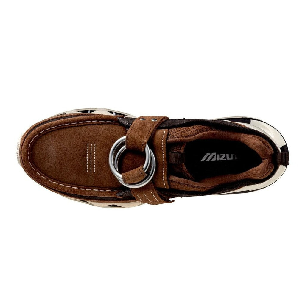 ■抽選応募 【Mens】 WAVE PROPHECY RING MOC SETSUMASA KOBAYASHI #BROWN / OFF WHITE [D1GD261901]