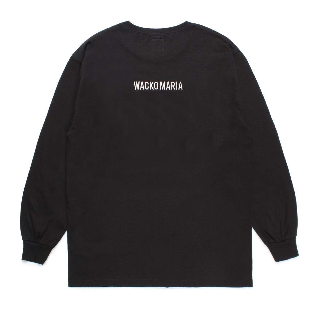 TIM LEHI | CREW NECK LONG SLEEVE T-SHIRT ( TYPE-1 ) #BLACK [24FW-WMT-LT01]