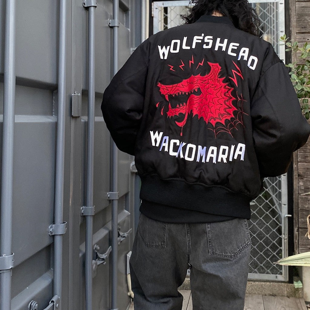 WOLF'S HEAD | SKA JACKET ( TYPE-1 ) #BLACK [WOLFSHEAD-WM-BL14]