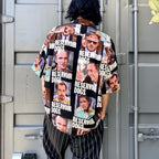 RESERVOIR DOGS | S/S HAWAIIAN SHIRT -TYPE 3- #BLACK [RD-WM-HI03]