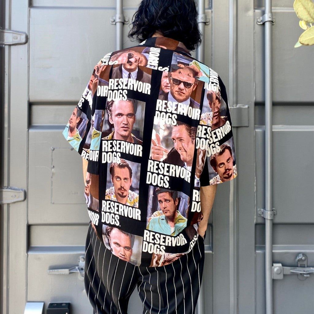 RESERVOIR DOGS | S/S HAWAIIAN SHIRT -TYPE 3- #BLACK [RD-WM-HI03]