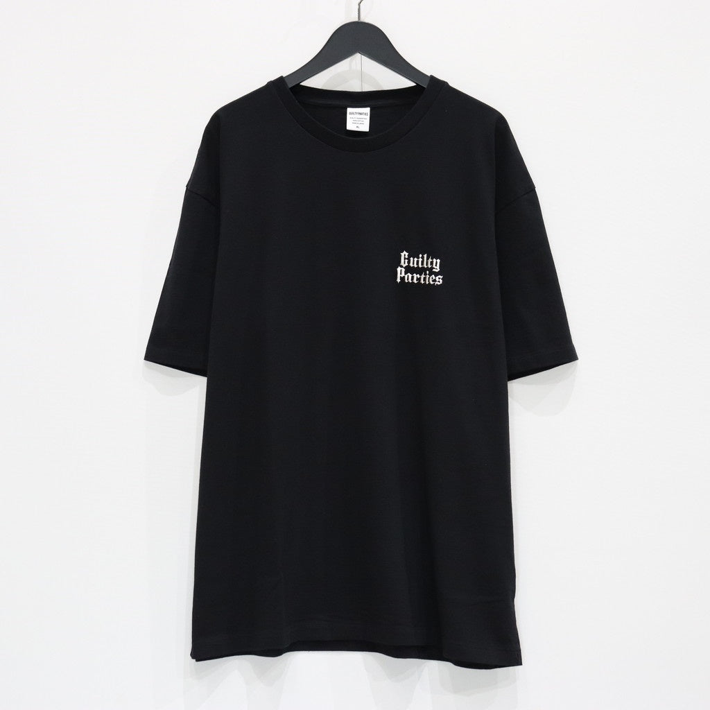 WASHED HEAVY WEIGHT CREW NECK T-SHIRT ( TYPE-5 ) #BLACK [25SS-WMT-WT05]