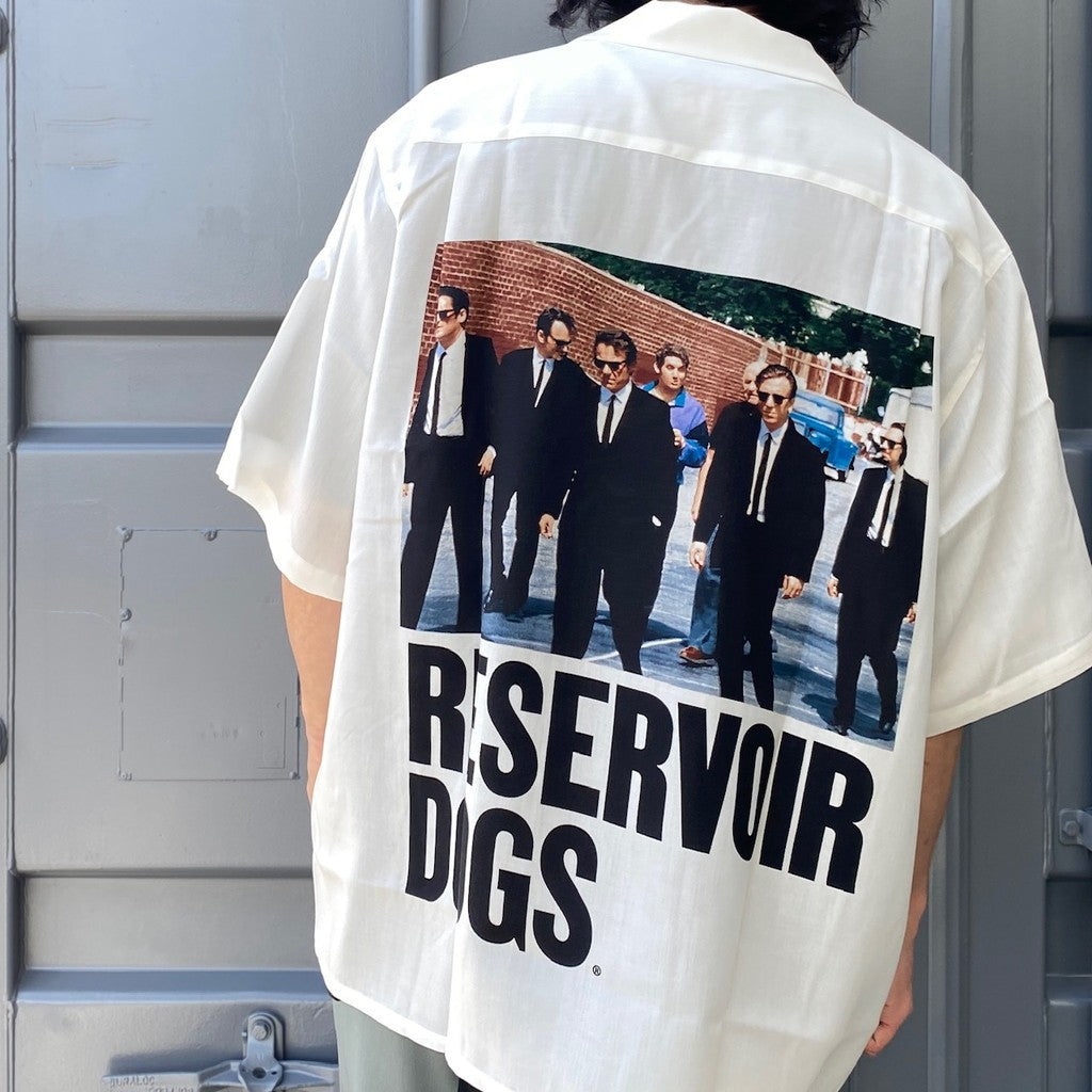 RESERVOIR DOGS | S/S HAWAIIAN SHIRT -TYPE 1- #WHITE [RD-WM-HI01]