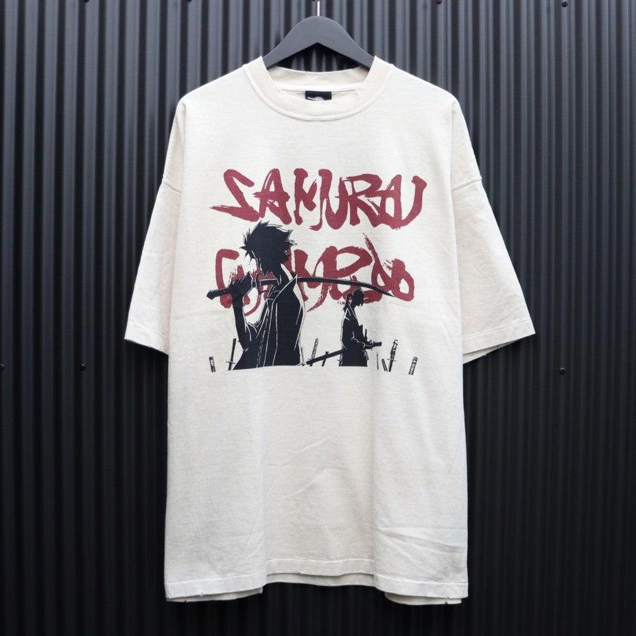 サムライチャンプルー | S/S T-Shirt (MUGEN / JIN) #WHITE [TSCM25AM001]