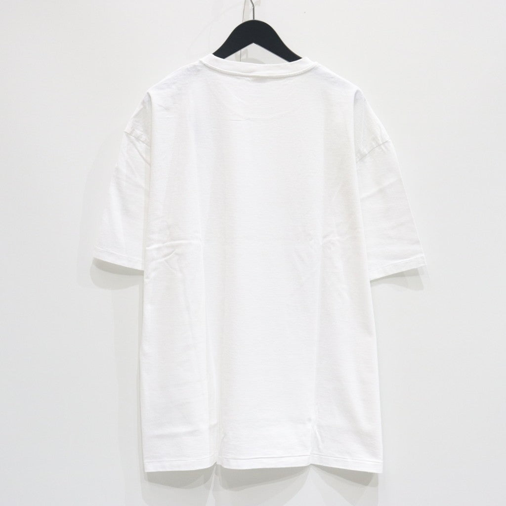 WASHED HEAVY WEIGHT CREW NECK T-SHIRT ( TYPE-12 ) #WHITE [25SS-WMT-WT12]