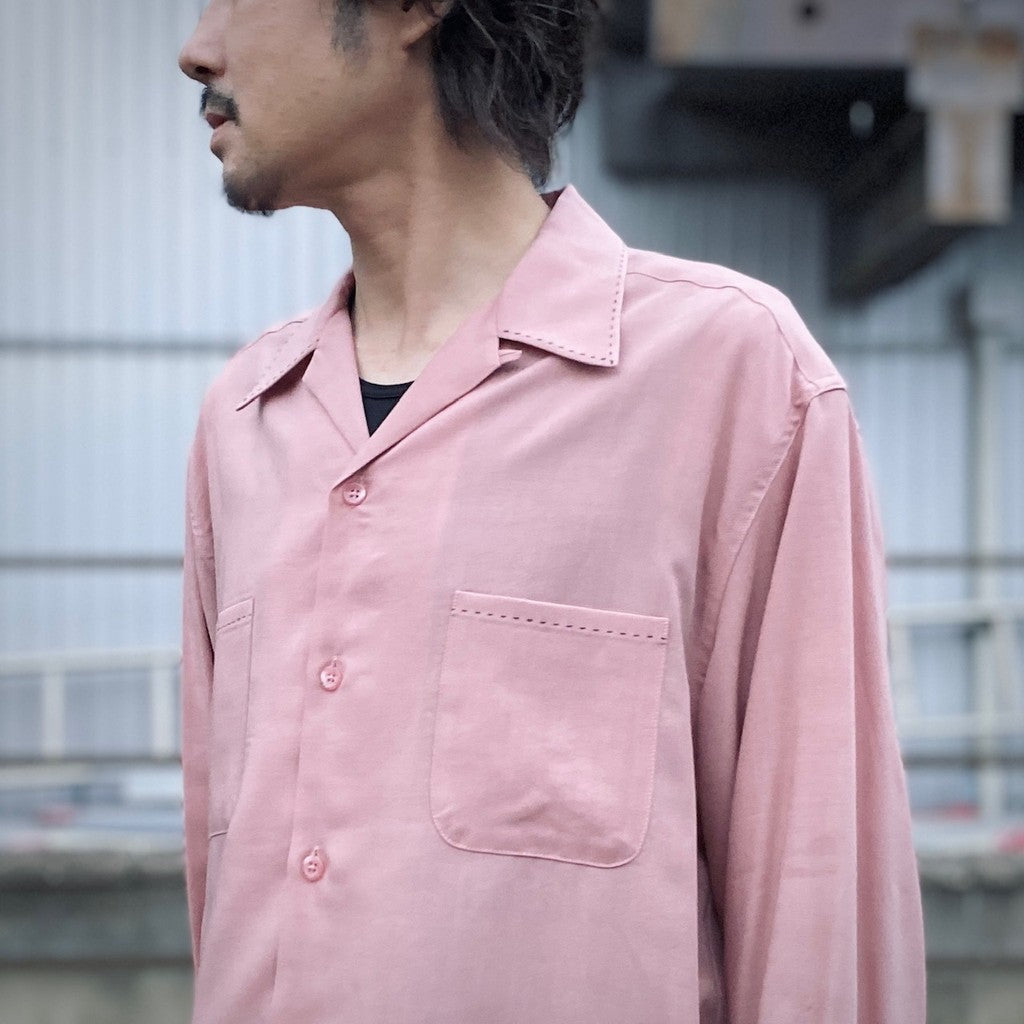 50'S SHIRT L/S ( TYPE-5 ) #PINK [25FW-WMS-OC10]
