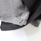 Bootleg Layered Crew Sweat (A MAN'S SHADOW) #AGED BLACK [M-P2-BG3]