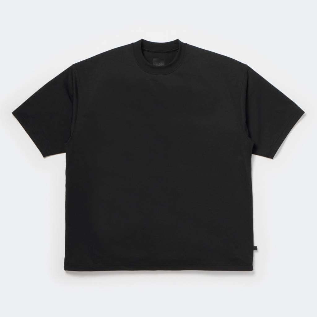 TECH DRAWSTRING S/S TEE #BLACK [BE-35026]