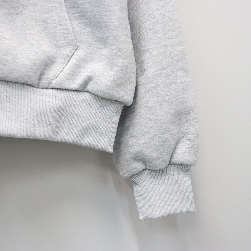 TECH SWEAT DOUBLE FACE PARKA #HEATHER GRAY [BE-54026W]