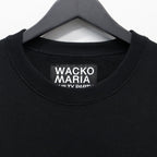 HEAVY WEIGHT CREW NECK SWEAT SHIRT #BLACK [25FW-WMC-SS05]