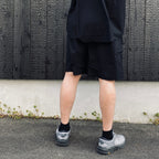 ZIP POCKET EASY SHORTS CN #BLACK [HOD26-01-PT007]