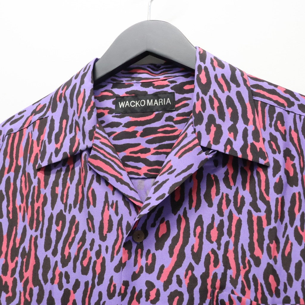 HAWAIIAN SHIRT S/S ( TYPE-4 ) #PURPLE [26SS-WMS-HI06]