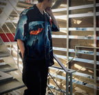 THE DARK KNIGHT TRILOGY | S/S HAWAIIAN SHIRT ( TYPE-2 ) #ONE [TDKT-WM-HI02]