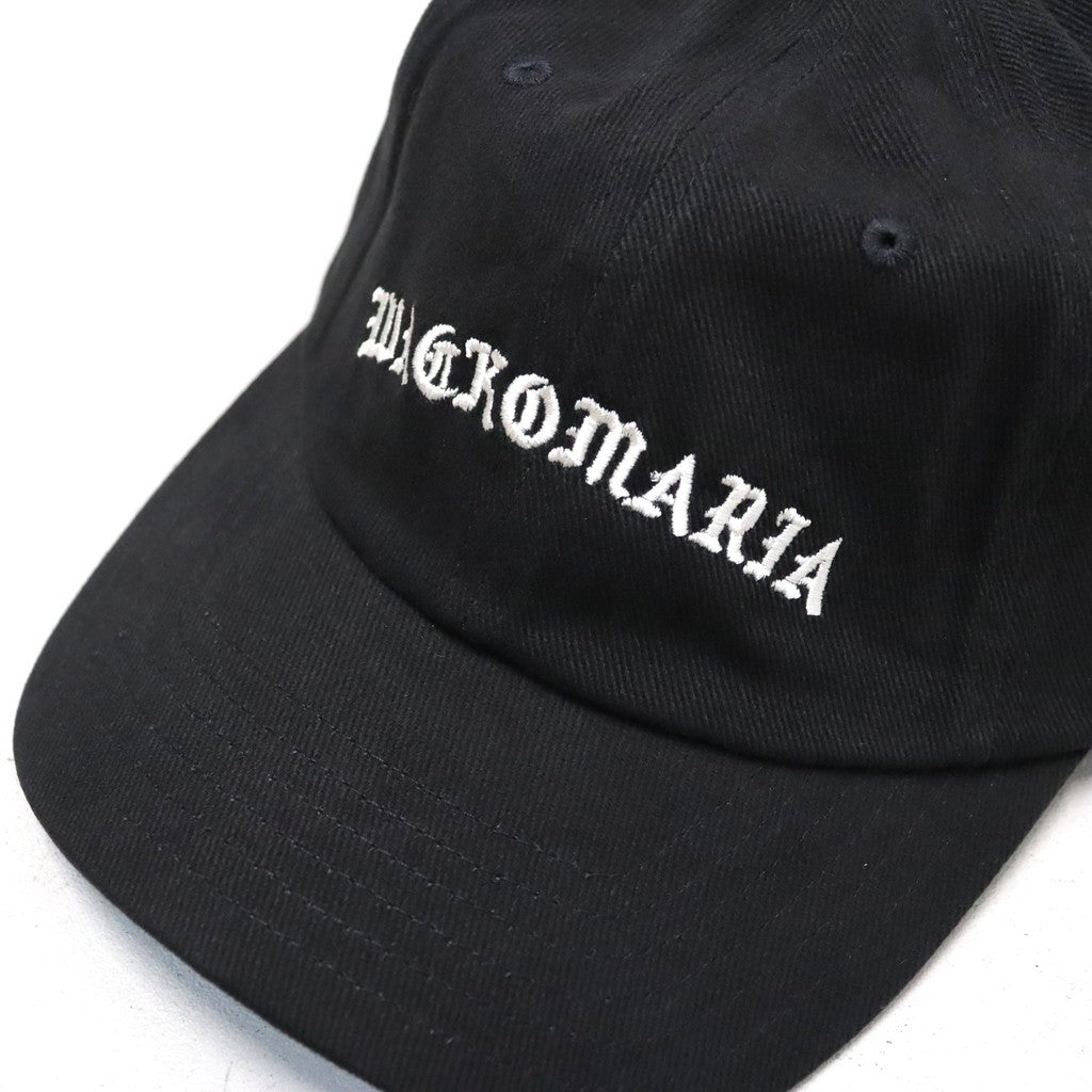 6 PANEL CAP #BLACK [26FWE-WMA-CP01]