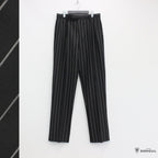 DOUBLE PLEATED TROUSERS #BLACK [23SS-WMP-TR24]