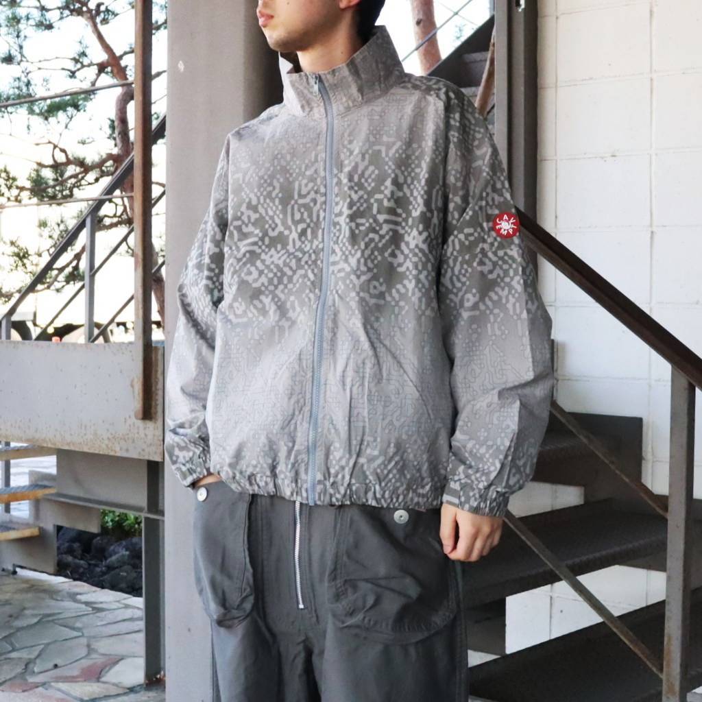 PANELED DIGI7 ZIP JACKET #GREY [CES30JK13]