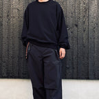 WX-P1 Zip-Extentsion Wide Trousers #D-Gray [GOOPI-26SS-MAY-01]
