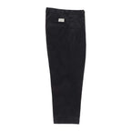 DOUBLE PLEATED CHINO TROUSERS #BLACK [24FW-WMP-PT02]