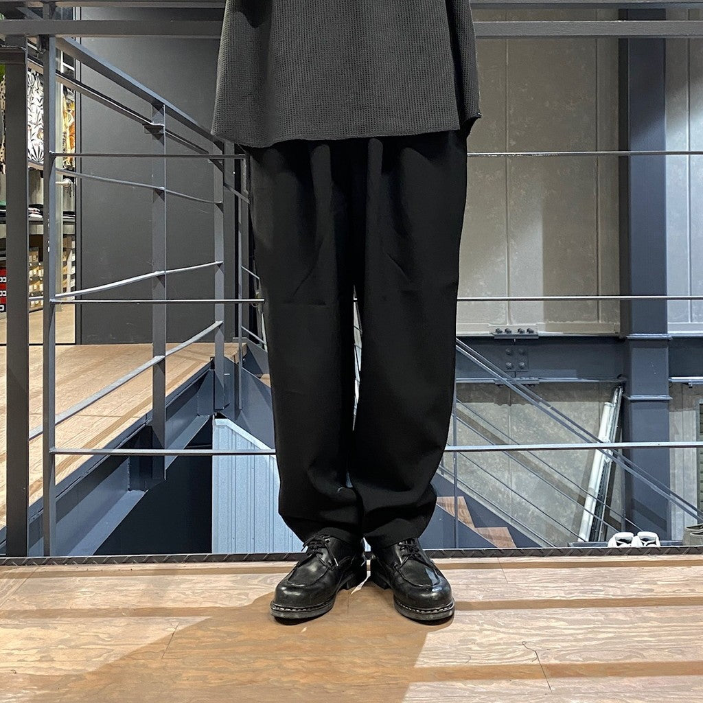 BALLOON CROPPED TROUSERS #Black [FST03242M0003]