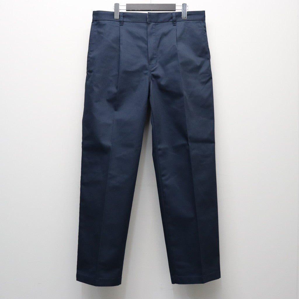 DICKIES | PLEATED TROUSERS #NAVY [26SS-WMP-DC01] - cocorozashi