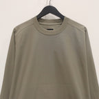 TECH LIGHTWEIGHT L/S TEE #WOLF GRAY [BE-30025]