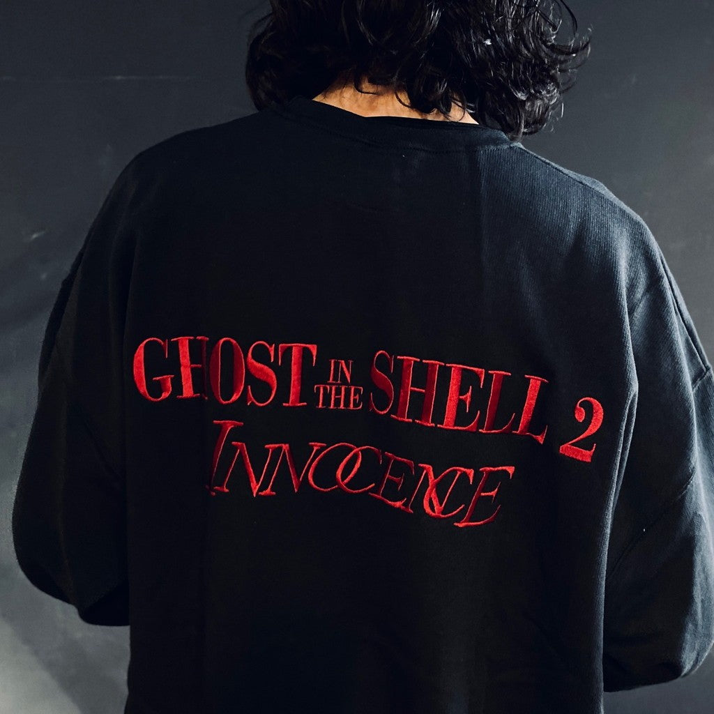 攻殼機動隊2：無罪 | 攻殼機動隊 | 圓領衛衣 - 款式 1 - #黑色 [INNOCENCE-WM-SS01]