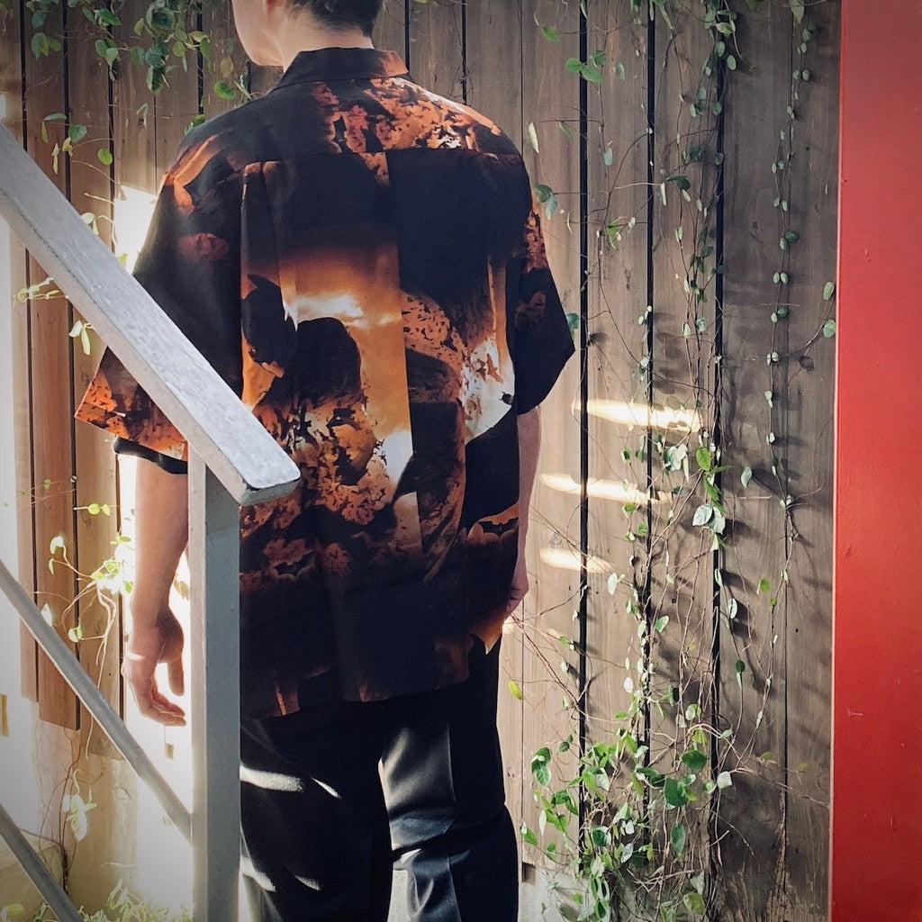 THE DARK KNIGHT TRILOGY | S/S HAWAIIAN SHIRT ( TYPE-1 ) #ONE [TDKT-WM-HI01]