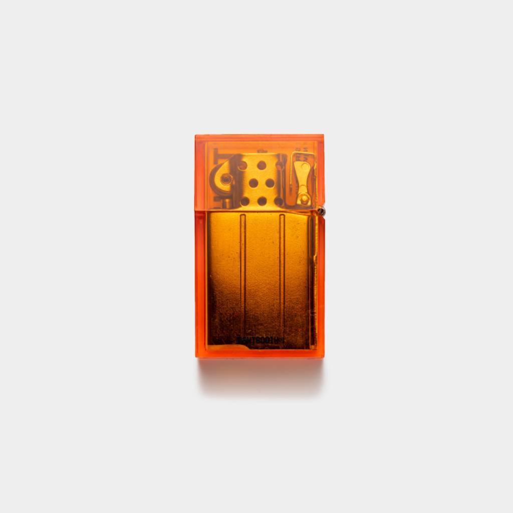 LABEL LOGO HARD EDGE LIGHTER #Orange [FW26-A20]
