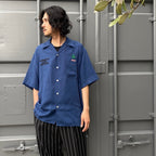 舐達麻 | HIGHTIMES | 50'S SHIRT S/S #NAVY [NMD-HIGHTIMES-WM-OC01]