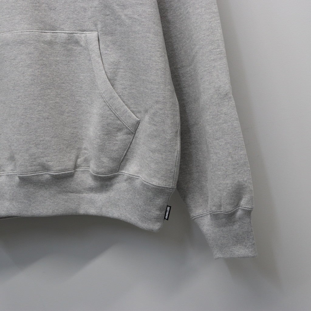 HEAVY WEIGHT PULLOVER HOODED SWEAT SHIRT ( TYPE-2 ) #GRAY [25FW-WMC-SS04]