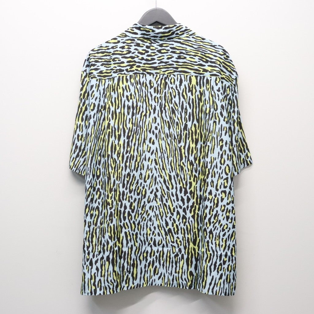 HAWAIIAN SHIRT S/S ( TYPE-4 ) #L-BLUE [26SS-WMS-HI06